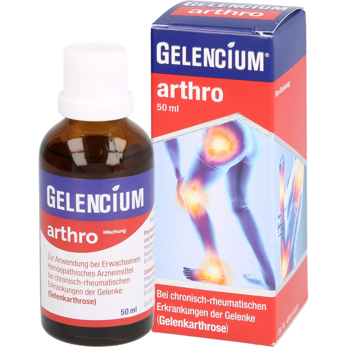 GELENCIUM arthro Mischung bei Gelenkarthrose, 50 ml Solution