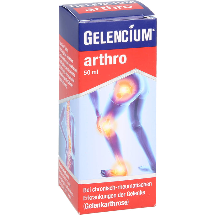 GELENCIUM arthro Mischung bei Gelenkarthrose, 50 ml Solution