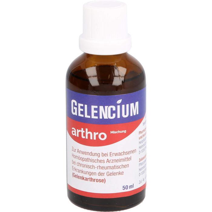 GELENCIUM arthro Mischung bei Gelenkarthrose, 50 ml Solution