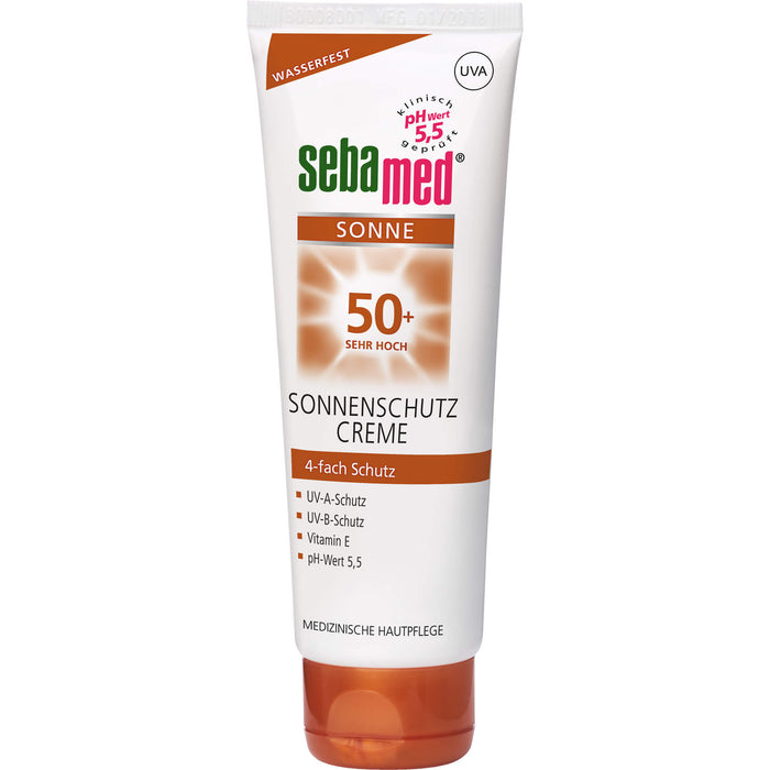 sebamed Sonnenschutz Creme LSF 50+, 75 ml Creme