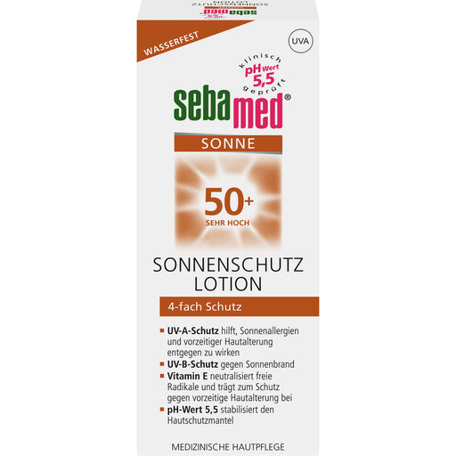 Sebamed Sonnenschutz Lotion LSF 50+, 150 ml Lotion