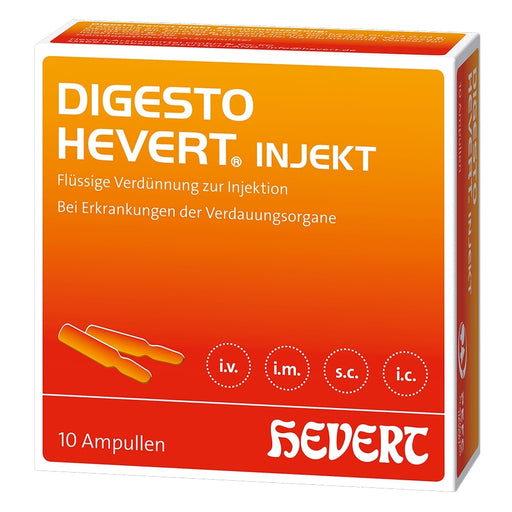 Digesto Hevert injekt Lösung, 10 St. Ampullen