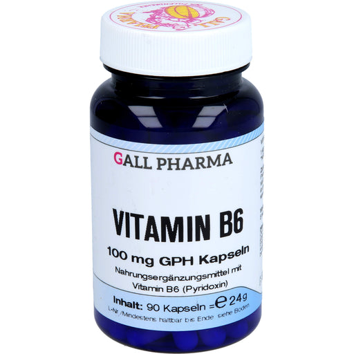 GALL PHARMA Vitamin B6 100 mg GPH Kapseln, 90 St. Kapseln