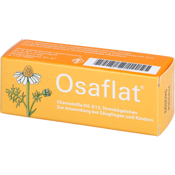 Osaflat Streukügelchen zur Anwendung bei Säuglingen und Kindern, 7.5 g Globules