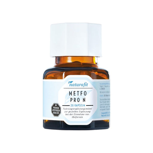 naturafit Metfo Pro N Kapseln, 20 St. Kapseln