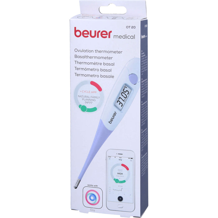 Beurer OT20 Basalthermometer + Zyklus-App Ovy, 1 pcs. clinical thermometer