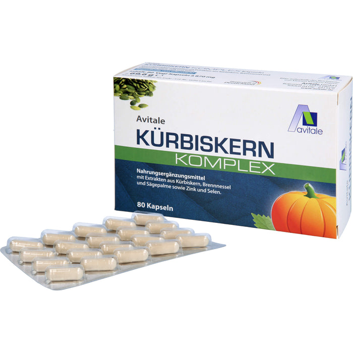 Kürbiskern Komplex Kapseln, 80 St KAP