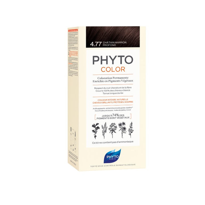PHYTOCOLOR 4,77 Intensives Kastanienbraun o.Ammon., 1 St 