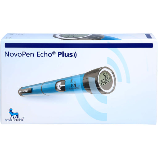 NovoPen Echo Plus Injektionsgerät blau für die Insulingabe, 1 St. Gerät