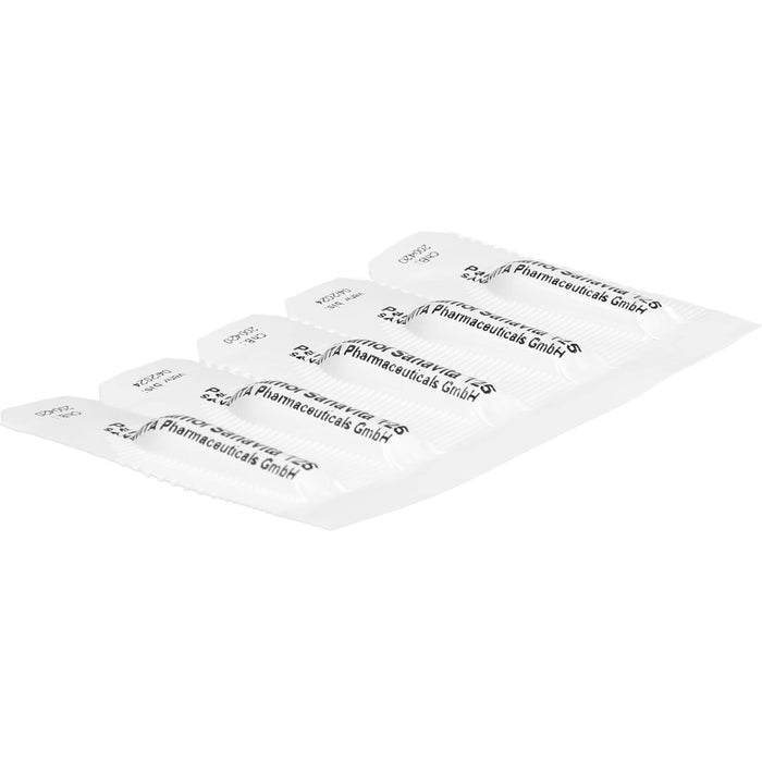 Paracetamol SANAVITA 125 mg Zäpfchen - für Säuglinge ab 6 Monate und Kleinkinder bis 2 Jahre (7 bis 12 kg Körpergewicht), 10 pcs. Suppositories