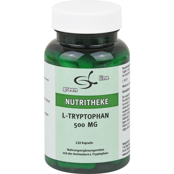 Green Line Nutritheke L-Tryptophan 500 Kapseln, 120 St. Kapseln