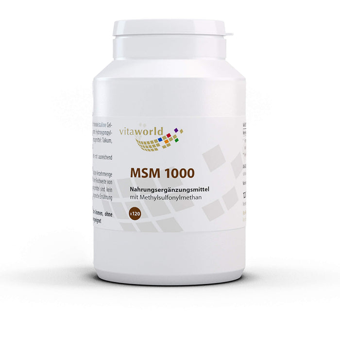 Vitaworld MSM 1000 Tabletten, 120 St. Tabletten