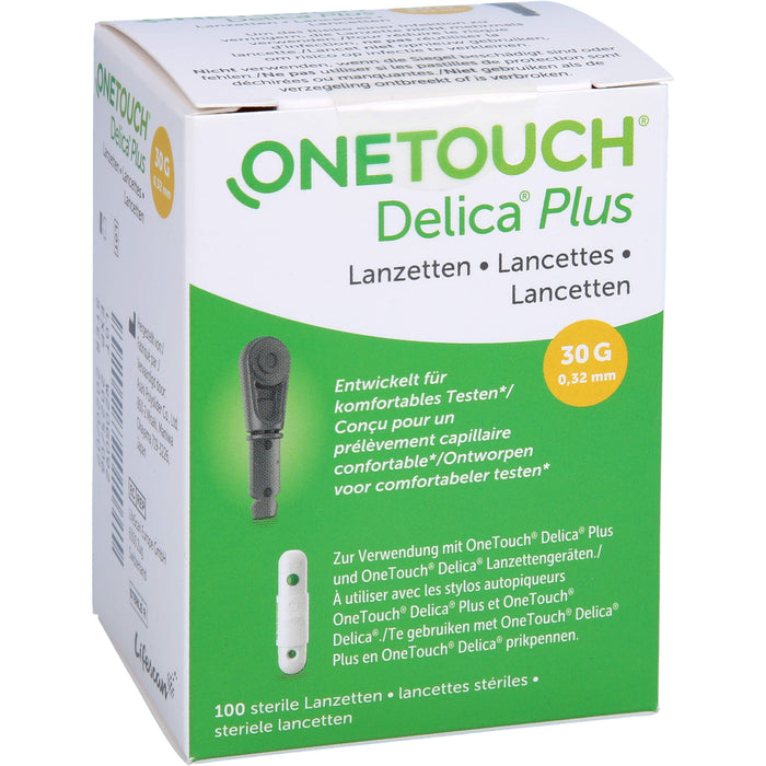 OneTouch Delica Plus Nadellanzetten, 100 pcs. Pack