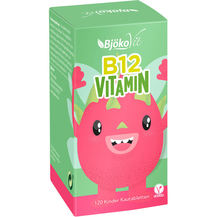 BjökoVit Vitamin B12 Kinder Kautabletten vegan, 120 pcs. Tablets