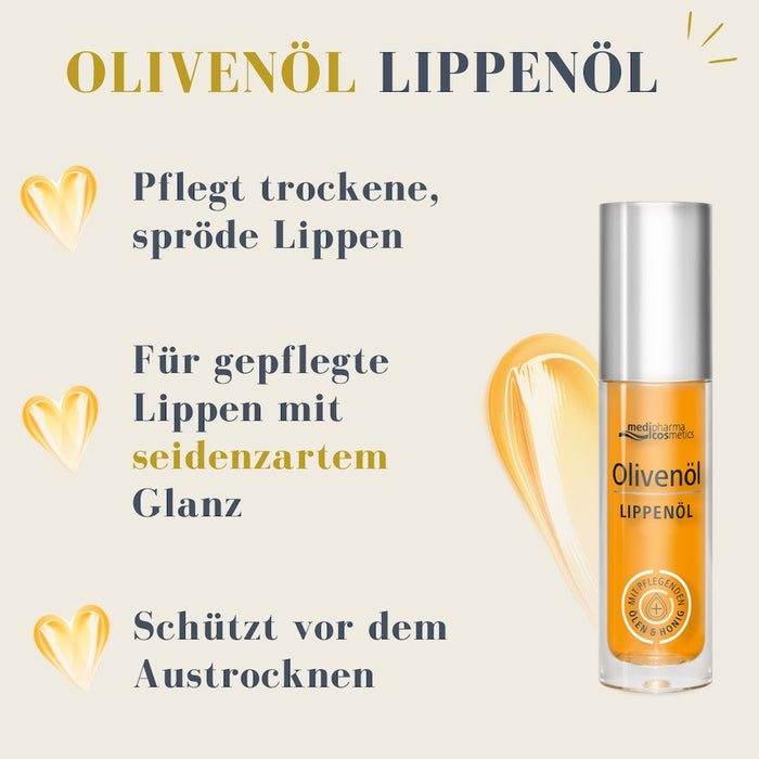 medipharma cosmetics Olivenöl Lippenöl, 4 ml Oil