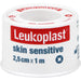Leukoplast skin sensitive 2,5 cm x 1 m mit Schutzring, 1 St. Pflaster