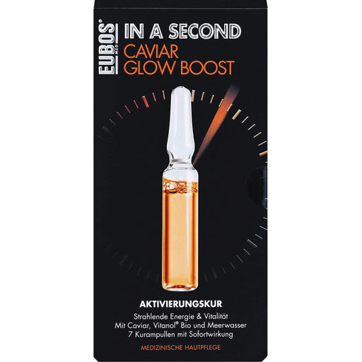 EUBOS IN A SECOND Aktivierungskur CaviarGlow Boost, 7X2 ml AMP