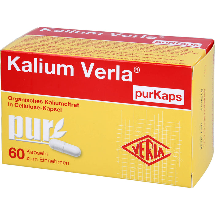 Kalium Verla purKaps, Kapseln, 60 pc Capsules