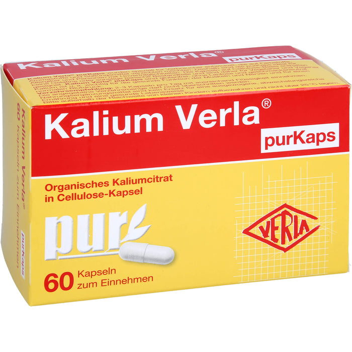 Kalium Verla purKaps, Kapseln, 60 pc Capsules