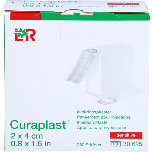 CURAPLAST Inj.Pflaster sensitiv 2x4 cm, 250 St PFL
