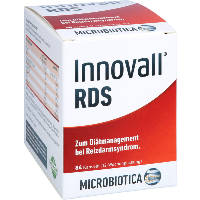 Innovall Microbiotic RDS mit dem spezifischen Bakterienstamm Lactobacillus plantarum, 84 pcs. Capsules