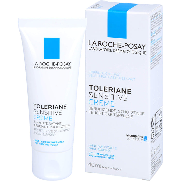 La Roche-Posay Toleriane Sensitive beruhigende, schützende Feuchtigkeitspflege, 40 ml Cream