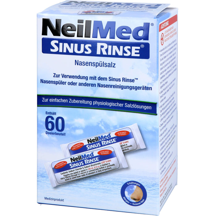 SINUS RINSE NASENSPÜLSALZ NEILMED, 60X2.4 g SLZ