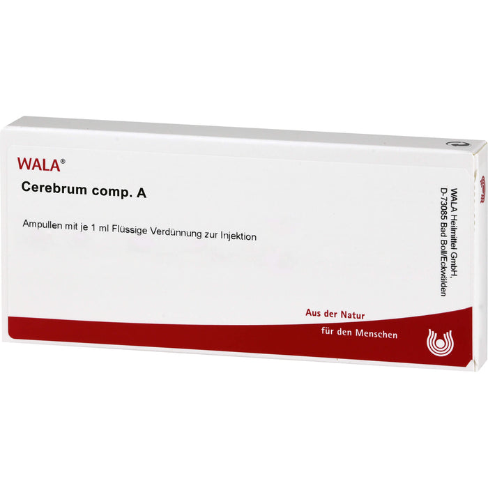 WALA Cerebrum comp. A flüssige Verdünnung, 10 pc Ampoules