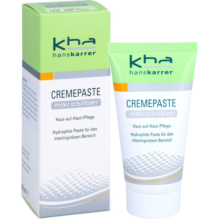 Hans Karrer Cremepaste MikroSilber Haut-auf-Haut-Pflege, 50 ml Paste