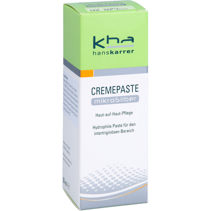 Hans Karrer Cremepaste MikroSilber Haut-auf-Haut-Pflege, 50 ml Paste