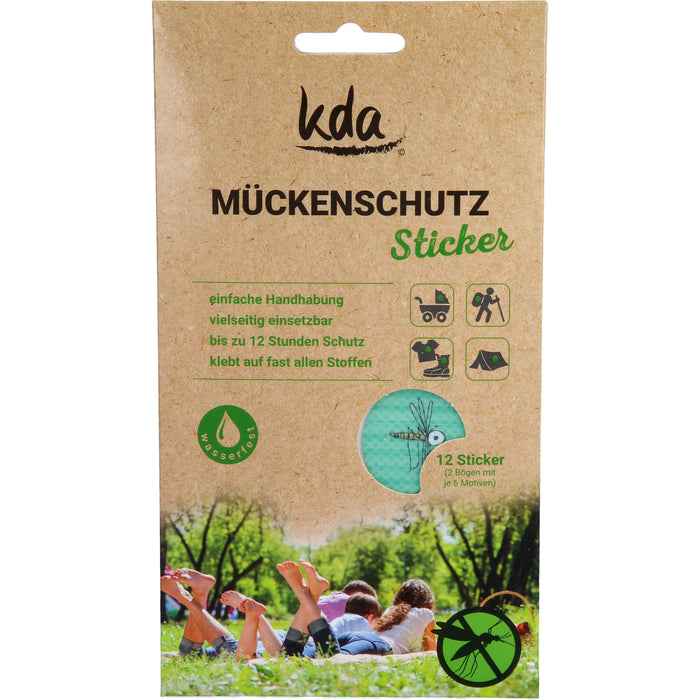 Mückenschutz Sticker KDA, 2 St. Packung