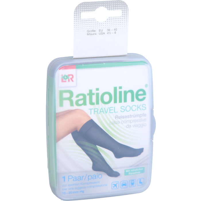 Ratioline Travel Socks Gr. 36-40, 2 pcs. 