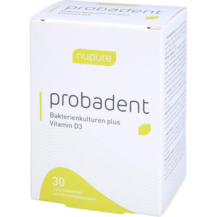 Nupure probadent Lutschtabletten gegen Mundgeruch, 30 pcs. Tablets