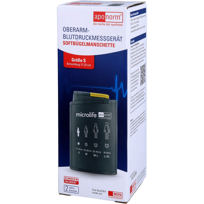 Aponorm Oberarm-Softmanschette Gr. S 17 - 22 cm, 1 St. Manschette