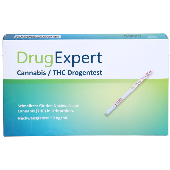 DrugExpert Marihuana/THC Drogentest, 1 St. Test