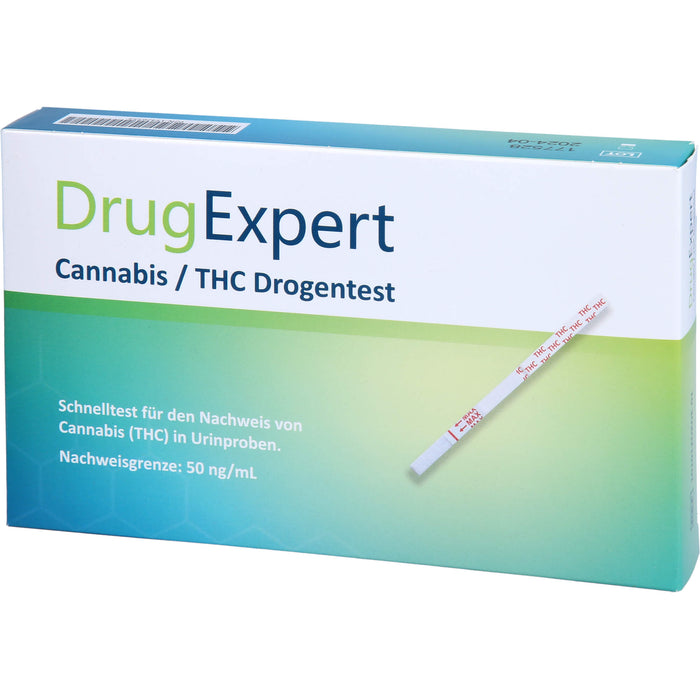 DrugExpert Marihuana/THC Drogentest, 1 St. Test