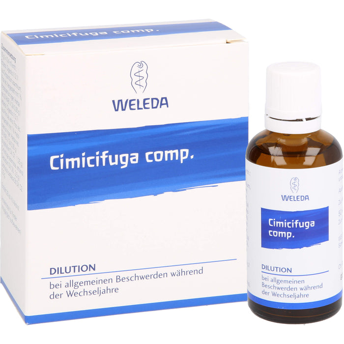 WELEDA Cimicifuga comp. Dilution bei allgemeinen Beschwerden während der Wechseljahre, 100 ml Solution