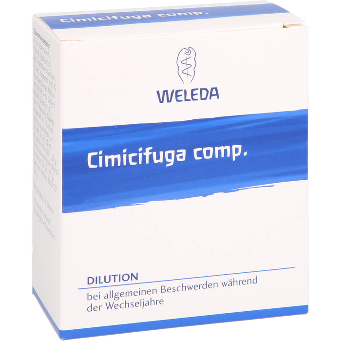 WELEDA Cimicifuga comp. Dilution bei allgemeinen Beschwerden während der Wechseljahre, 100 ml Solution