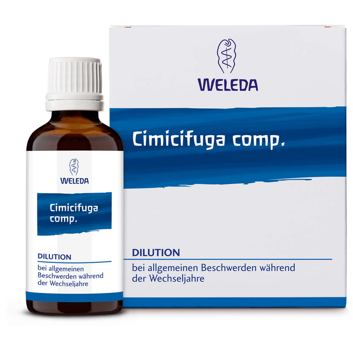 WELEDA Cimicifuga comp. Dilution bei allgemeinen Beschwerden während der Wechseljahre, 100 ml Solution