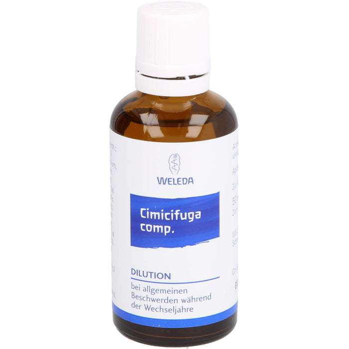 WELEDA Cimicifuga comp. Dilution bei allgemeinen Beschwerden während der Wechseljahre, 100 ml Solution