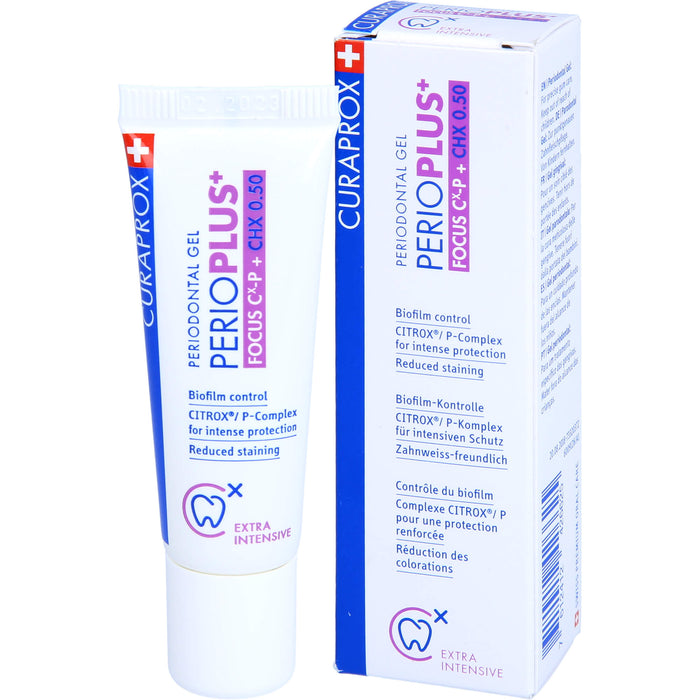 CURAPROX Perio Plus+ Focus Zahncreme, 10 ml Toothpaste