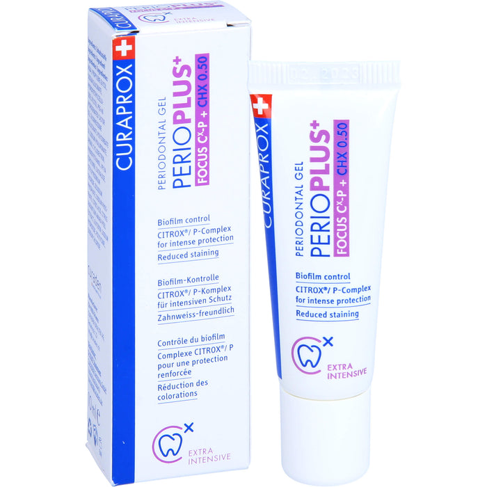 CURAPROX Perio Plus+ Focus Zahncreme, 10 ml Dentifrice