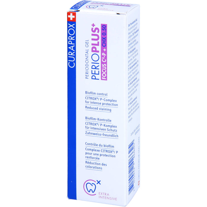 CURAPROX Perio Plus+ Focus Zahncreme, 10 ml Toothpaste