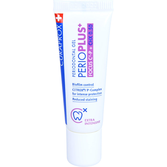CURAPROX Perio Plus+ Focus Zahncreme, 10 ml Toothpaste