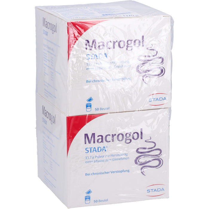 Macrogol STADA® 13,7 g Pulver zur Herstellung einer Lösung zum Einnehmen, 100 St PLE