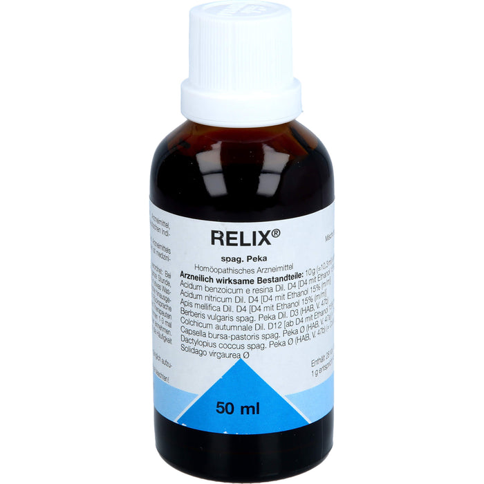 Relix spag. Peka Tropfen, 50 ml Solution