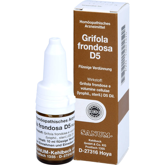 SANUM-KEHLBECK Grifola frondosa D5 flüssige Verdünnung, 10 ml Solution