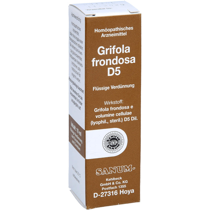 SANUM-KEHLBECK Grifola frondosa D5 flüssige Verdünnung, 10 ml Solution