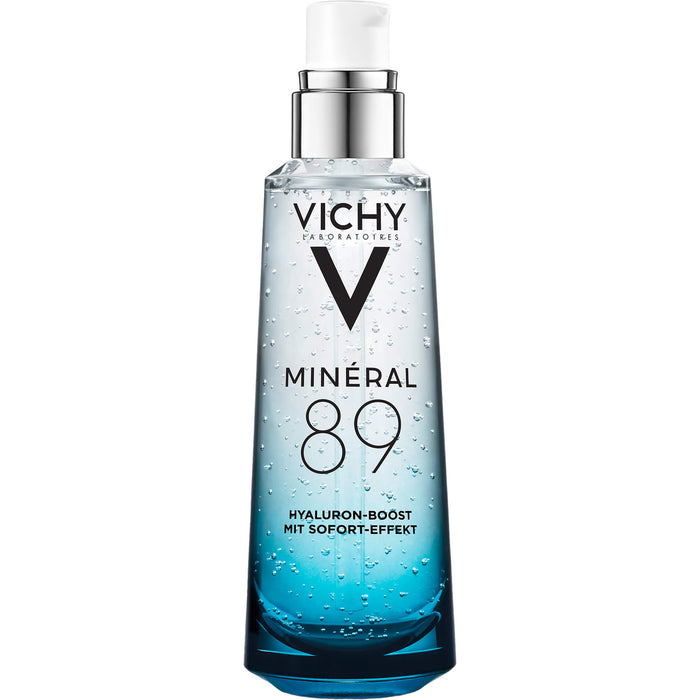 VICHY Minéral 89 Hyaluron Boost mit Sofort Effekt Elixier, 75 ml Lösung