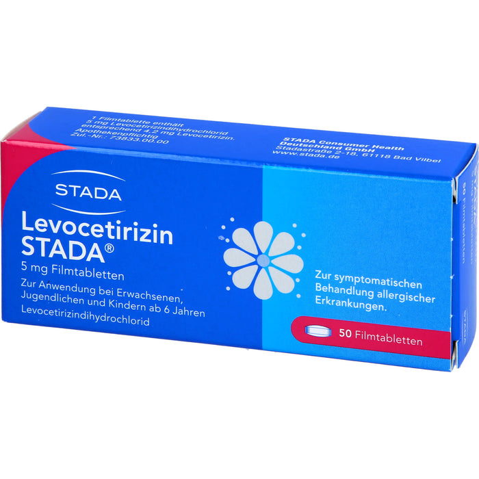 Levocetirizin STADA® 5 mg Filmtabletten, 50 St FTA